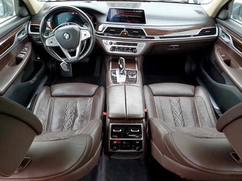 2020 Bmw 750 მანქანა იყიდება აუქციონზე, vin: WBA7U2C02LGM27795, აუქციონის ნომერი: 54516156