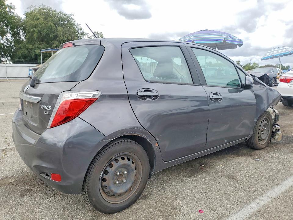 54557526 :رقم المزاد ، VNKKTUD32EA009822 vin ، 2014 Toyota Yaris مزاد بيع