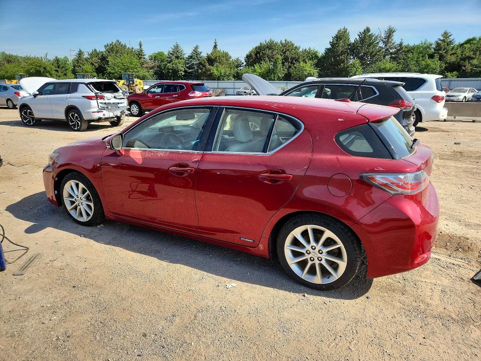 2012 Lexus Ct მანქანა იყიდება აუქციონზე, vin: JTHKD5BH2C2082480, აუქციონის ნომერი: 54866346