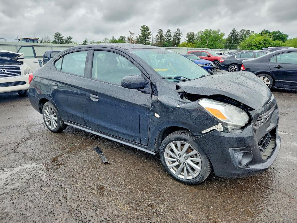 2019 Mitsubishi Mirage მანქანა იყიდება აუქციონზე, vin: ML32F3FJ7KHF08081, აუქციონის ნომერი: 54500496