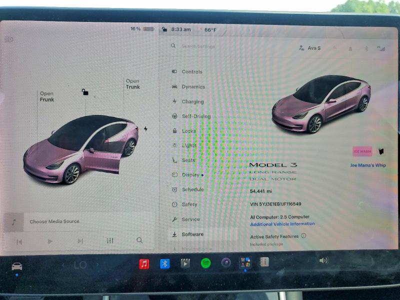 Aukcja sprzedaży 2018 Tesla Model 3, vin: 5YJ3E1EB1JF116549, numer aukcji: 50549696