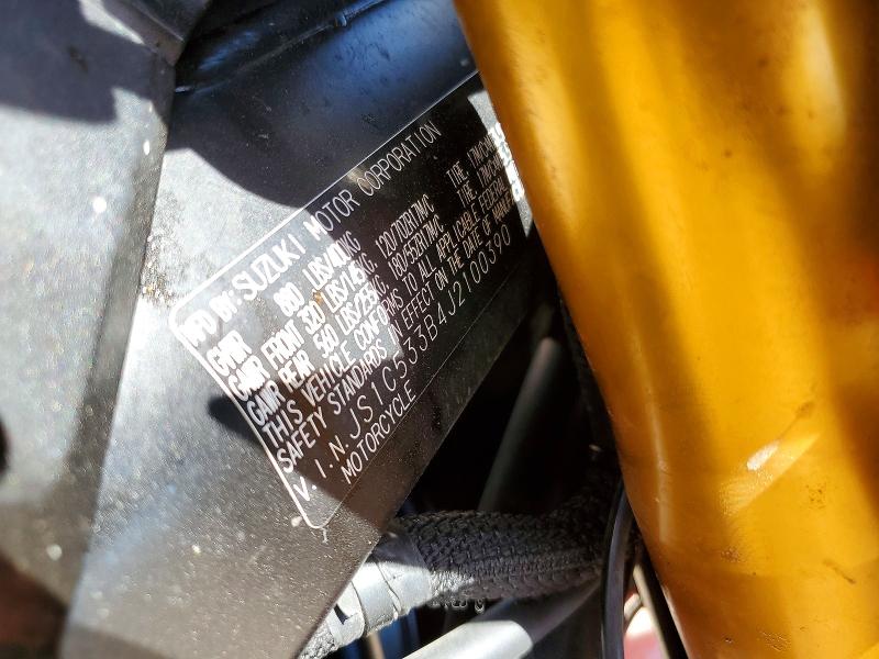 2018 Suzuki Gsx-s750 მანქანა იყიდება აუქციონზე, vin: JS1C533B4J2100390, აუქციონის ნომერი: 53526196