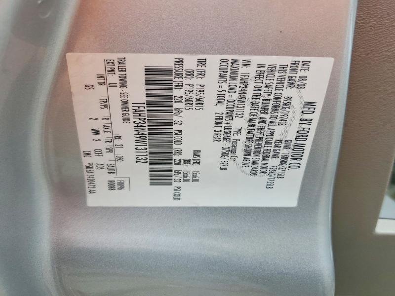 Aukcja sprzedaży 2009 Ford Focus, vin: 1FAHP34N49W131132, numer aukcji: 54835946
