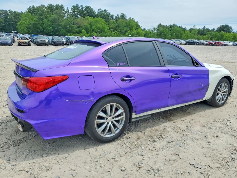 Продажа на аукционе авто 2014 Infiniti Q50, vin: JN1BV7AR4EM691570, номер лота: 54909266