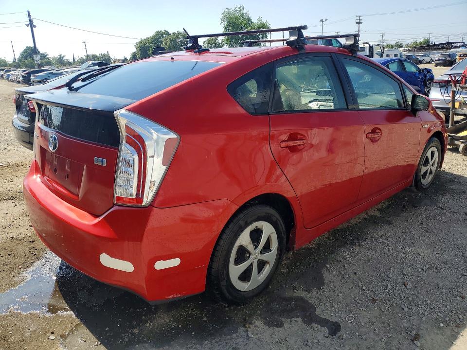 Продажа на аукционе авто 2013 Toyota Prius, vin: JTDKN3DU9D5652990, номер лота: 52266916