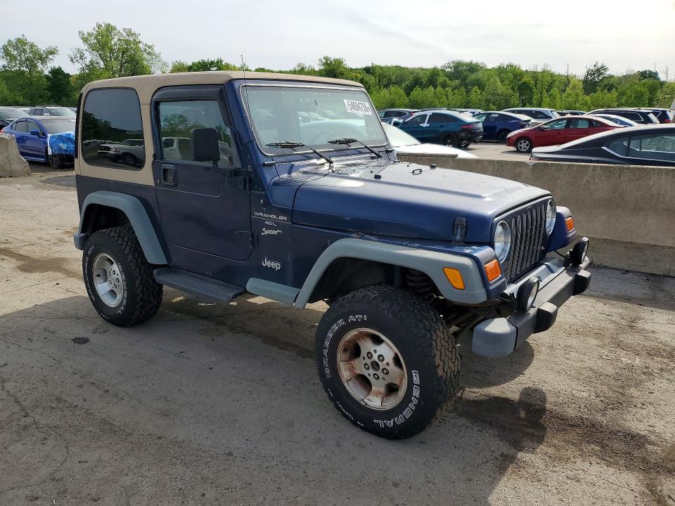 Aukcja sprzedaży 2000 Jeep Wrangler / Tj, vin: 1J4FA49S1YP751141, numer aukcji: 54694756