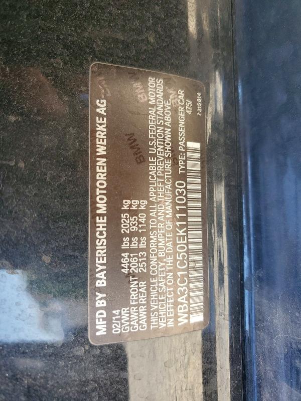 Продаж на аукціоні авто 2014 Bmw 328, vin: WBA3C1C50EK111030, номер лоту: 54108976