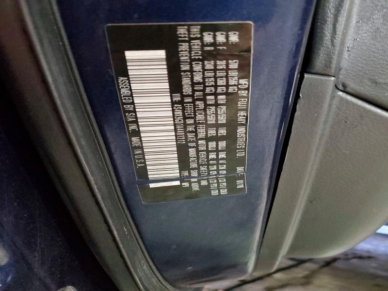 Auction sale of the 2010 Subaru Tribeca, vin: 4S4WX9GD1A4401212, lot number: 54103756