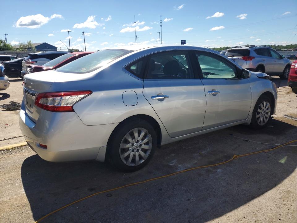 Продажа на аукционе авто 2015 Nissan Sentra, vin: 3N1AB7APXFY315702, номер лота: 53510586