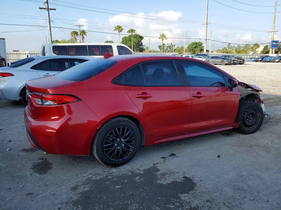 Продажа на аукционе авто 2021 Toyota Corolla, vin: 5YFEPMAE3MP166737, номер лота: 52839776