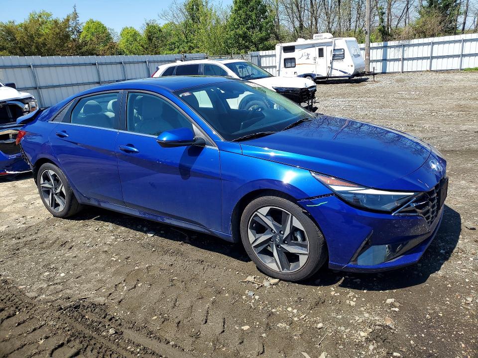 Продажа на аукционе авто 2021 Hyundai Elantra, vin: 5NPLP4AG6MH008611, номер лота: 52045966