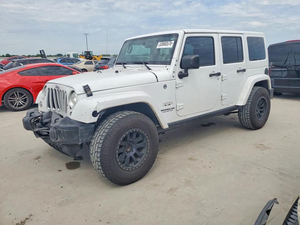 53660576 :رقم المزاد ، 1C4BJWEG4HL567868 vin ، 2017 Jeep Wrangler Unlimited مزاد بيع
