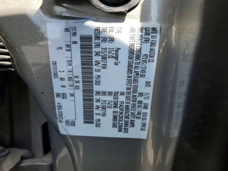 Продаж на аукціоні авто 2016 Ford Focus, vin: 1FADP3K25GL236896, номер лоту: 53967776