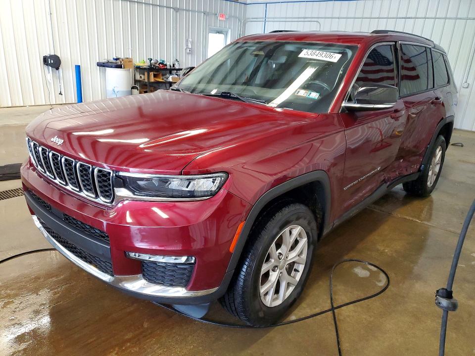 Продажа на аукционе авто 2022 Jeep Grand Cherokee, vin: 1C4RJKBG7N8538410, номер лота: 53849306