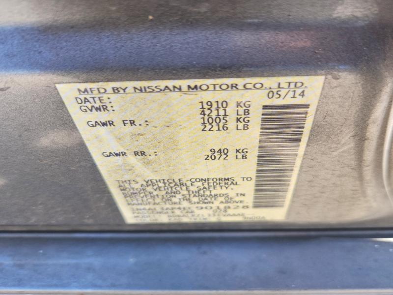 Продаж на аукціоні авто 2014 Nissan Altima, vin: 1N4AL3AP4EC901828, номер лоту: 53475266