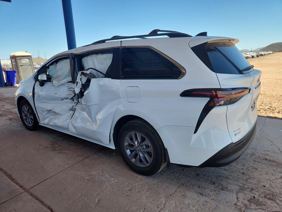 54428066 :رقم المزاد ، 5TDBRKEC7SS287589 vin ، 2025 Toyota Sienna مزاد بيع