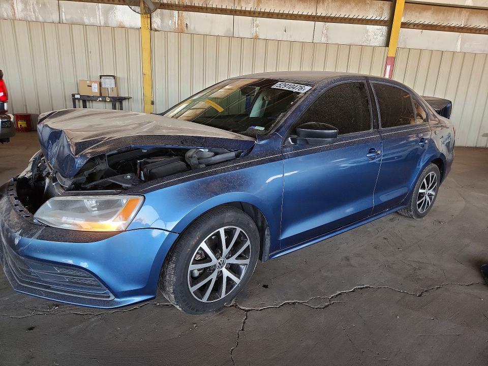 52910476 :رقم المزاد ، 3VWD67AJ2GM316195 vin ، 2016 Volkswagen Jetta مزاد بيع