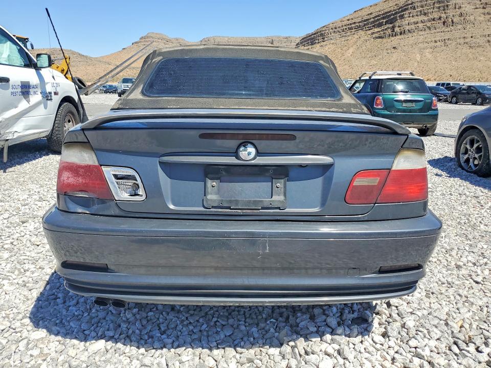 52764656 :رقم المزاد ، WBABS33421JY52281 vin ، 2001 Bmw 325 مزاد بيع