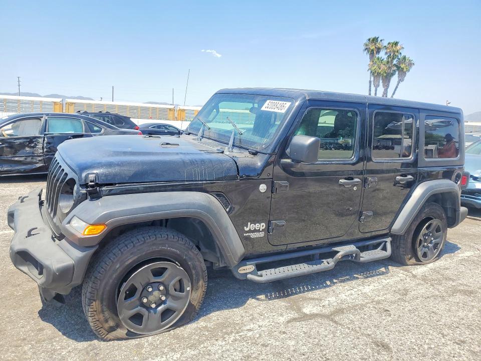 Auction sale of the 2021 Jeep Wrangler Unlimited, vin: 1C4HJXDN8MW550371, lot number: 52088486