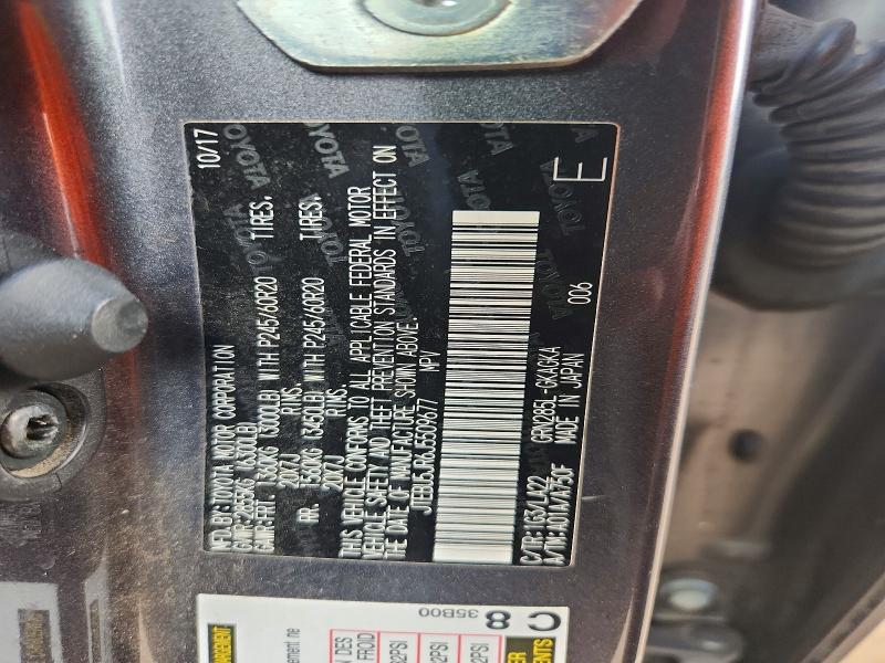 Aukcja sprzedaży 2018 Toyota 4runner, vin: JTEBU5JR6J5509677, numer aukcji: 54078696