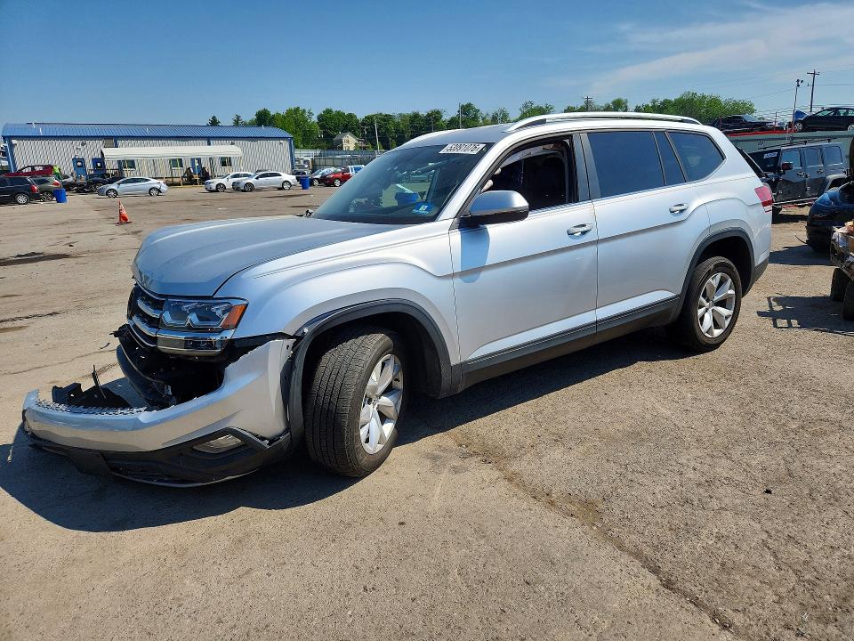 53991076 :رقم المزاد ، 1V2KR2CA3JC537409 vin ، 2018 Volkswagen Atlas مزاد بيع