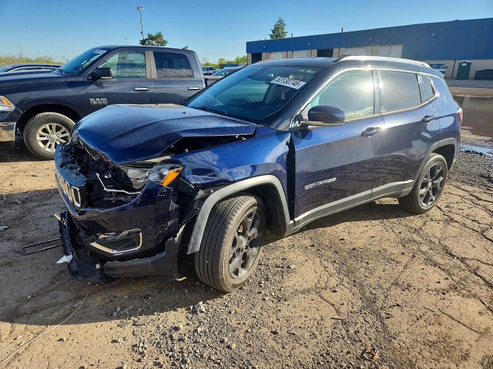 Продаж на аукціоні авто 2019 Jeep Compass, vin: 3C4NJDCB9KT647316, номер лоту: 53130746