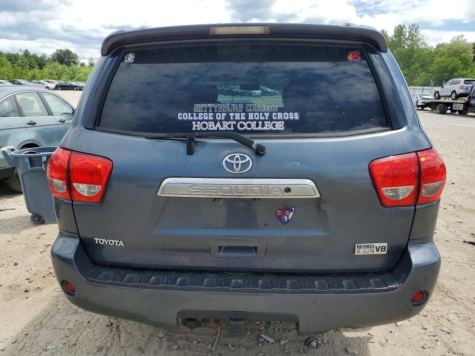 2008 Toyota Sequoia მანქანა იყიდება აუქციონზე, vin: 5TDBY67A18S017014, აუქციონის ნომერი: 51924166