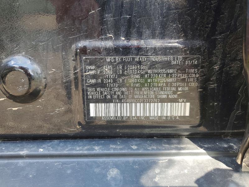 Продаж на аукціоні авто 2014 Subaru Outback, vin: 4S4BRBCC2E3272762, номер лоту: 54069666