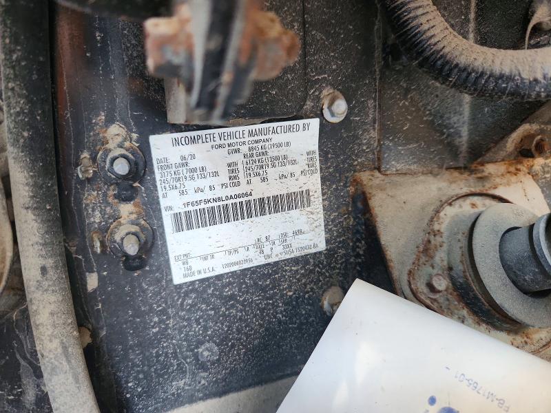 Aukcja sprzedaży 2020 Ford F59, vin: 1F65F5KN8L0A06064, numer aukcji: 52817036