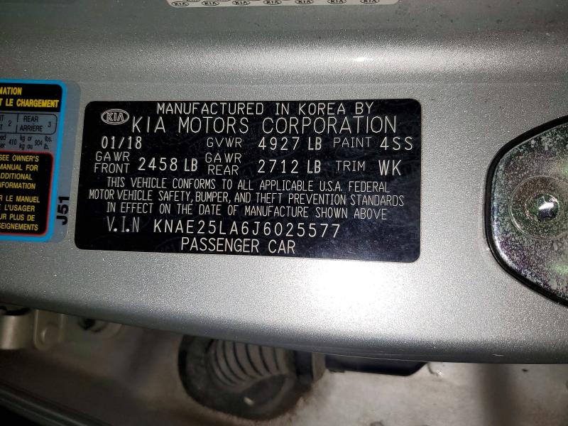 51691786 :رقم المزاد ، KNAE25LA6J6025577 vin ، 2018 Kia Stinger مزاد بيع