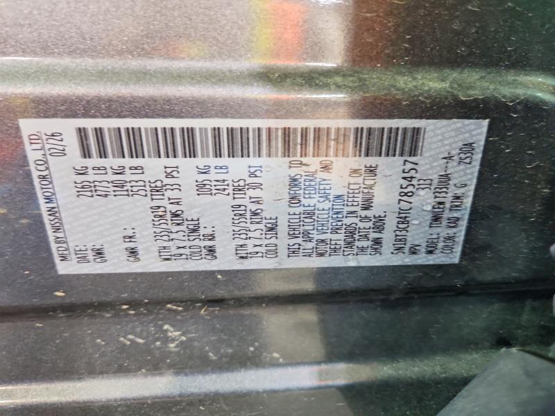 Продажа на аукционе авто 2026 Nissan Rogue, vin: 5N1BT3CB4TC785457, номер лота: 54893186