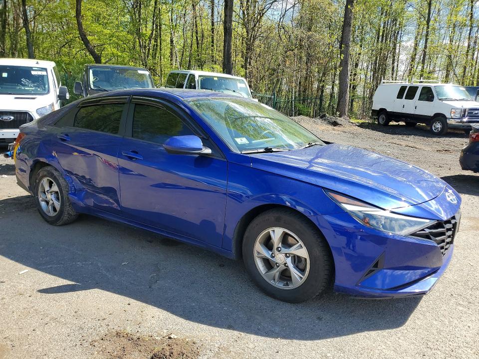 51882256 :رقم المزاد ، 5NPLL4AG6MH020589 vin ، 2021 Hyundai Elantra مزاد بيع