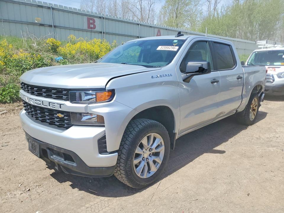 52066296 :رقم المزاد ، 1GCPYBEH3MZ173692 vin ، 2021 Chevrolet Silverado مزاد بيع