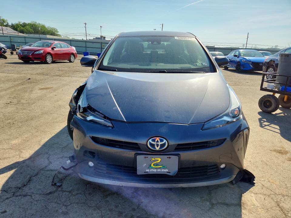 2022 Toyota Prius მანქანა იყიდება აუქციონზე, vin: JTDL9MFUXN3034585, აუქციონის ნომერი: 53695746