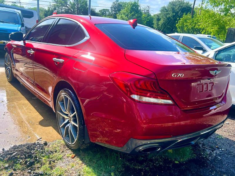 2019 Genesis G70 მანქანა იყიდება აუქციონზე, vin: KMTG74LE7KU026830, აუქციონის ნომერი: 54501286