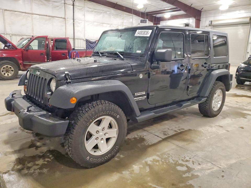 Продажа на аукционе авто 2013 Jeep Wrangler Unlimited, vin: 1C4BJWDG7DL637178, номер лота: 54083836