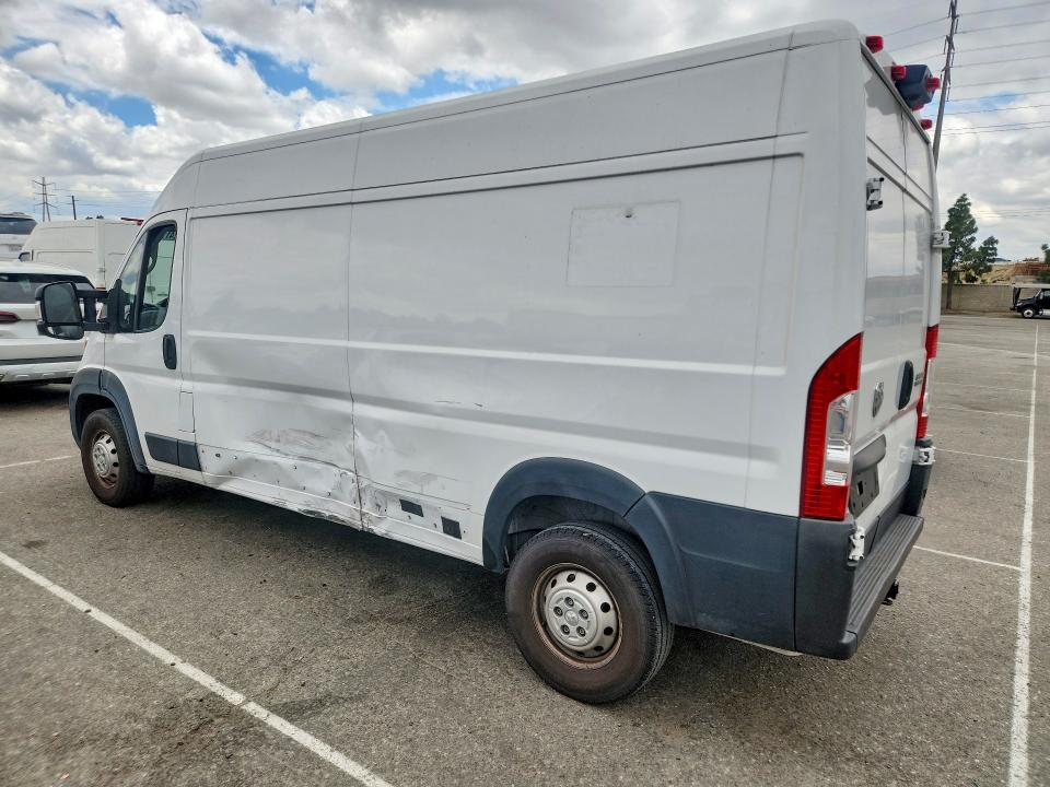 2023 Ram Promaster 2500 მანქანა იყიდება აუქციონზე, vin: 3C6LRVDG9PE511058, აუქციონის ნომერი: 55241166