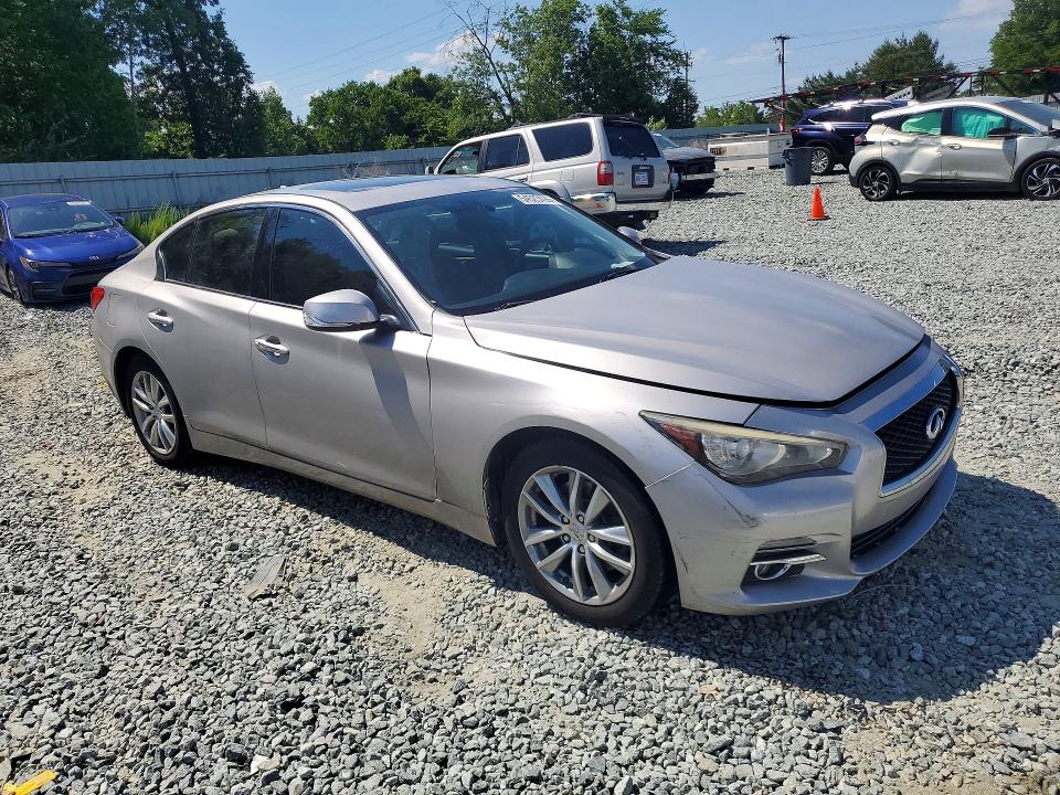 2017 Infiniti Q50 მანქანა იყიდება აუქციონზე, vin: JN1EV7AP3HM739110, აუქციონის ნომერი: 54523496