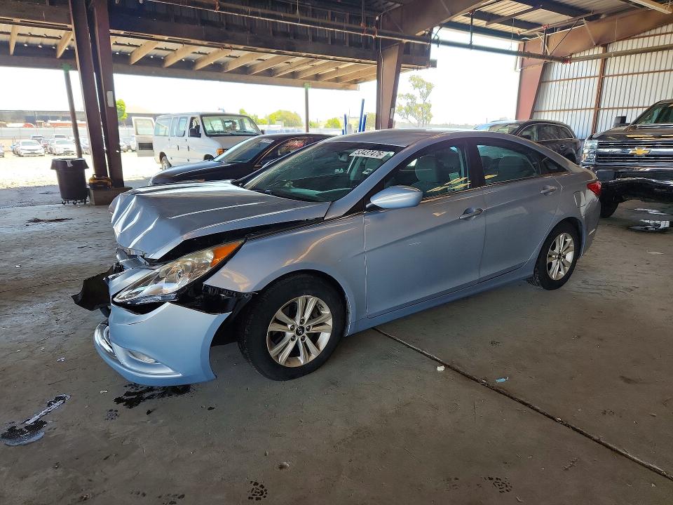 2013 Hyundai Sonata მანქანა იყიდება აუქციონზე, vin: 5NPEB4AC6DH599110, აუქციონის ნომერი: 53437476