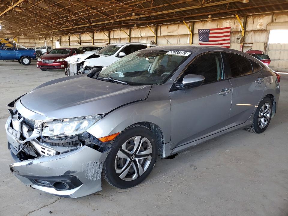 53935526 :رقم المزاد ، 19XFC2F61HE008586 vin ، 2017 Honda Civic مزاد بيع