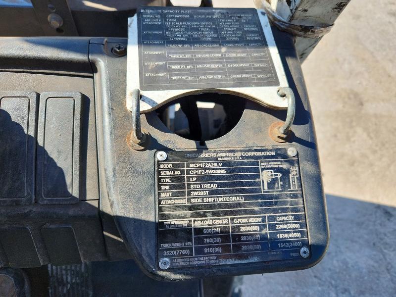 2019 Unicariers Forklift მანქანა იყიდება აუქციონზე, vin: CP1F29W30995, აუქციონის ნომერი: 52527276