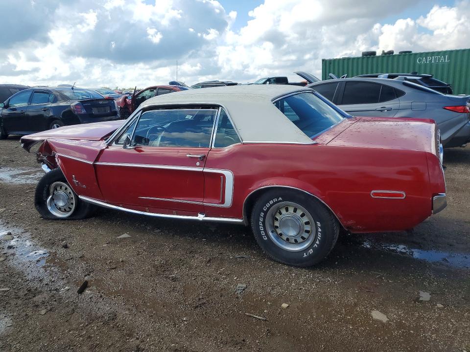 Aukcja sprzedaży 1968 Ford Mustang Sprint, vin: 8R01C171986, numer aukcji: 46777816