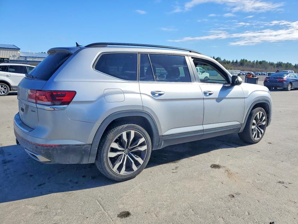 52019366 :رقم المزاد ، 1V2KR2CA2NC558726 vin ، 2022 Volkswagen Atlas مزاد بيع