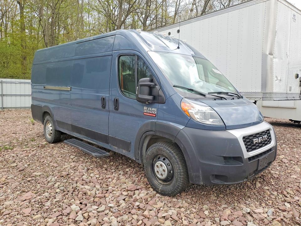 50740196 :رقم المزاد ، 3C6MRVJG4ME541430 vin ، 2021 Ram Promaster 3500 مزاد بيع