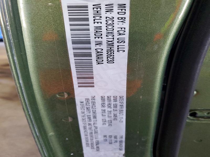 Auction sale of the 2021 Dodge Charger R/t Rwd, vin: 2C3CDXCTXMH656230, lot number: 52313316