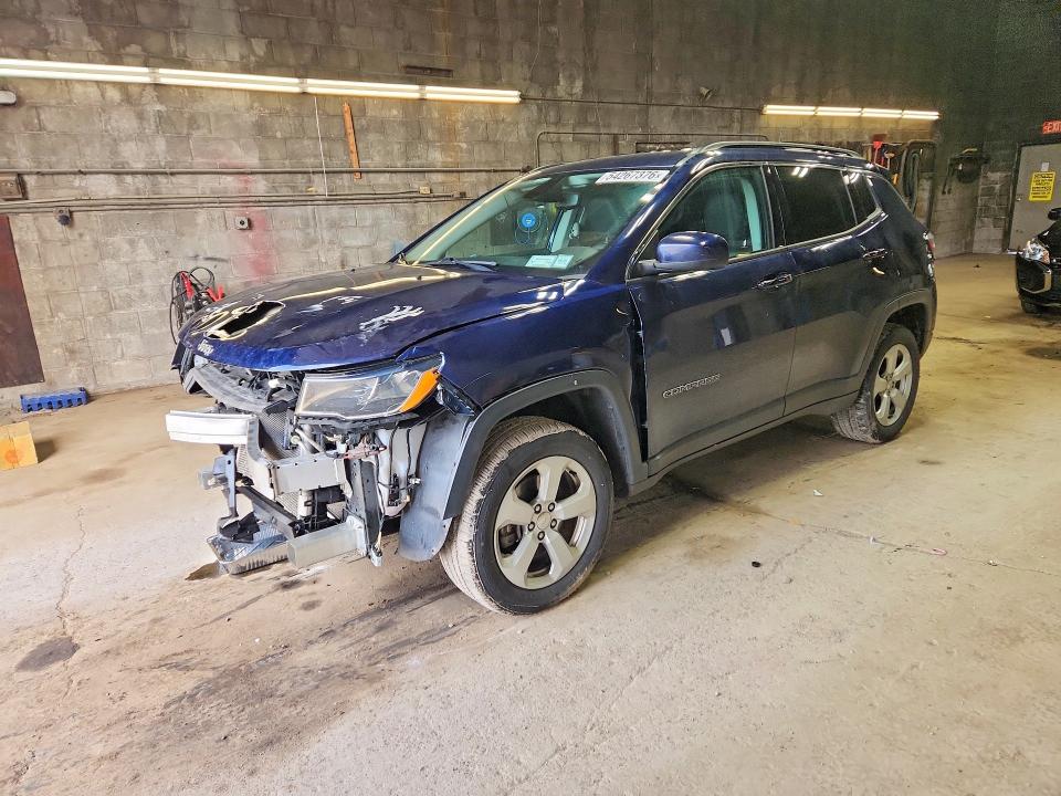 Продажа на аукционе авто 2021 Jeep Compass, vin: 3C4NJDBB1MT524372, номер лота: 54267376