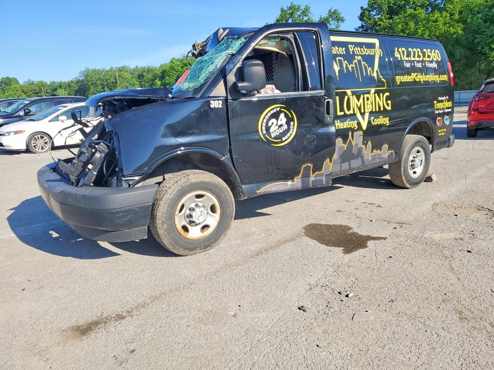 54975896 :رقم المزاد ، 1GCWGAFF8H1196010 vin ، 2017 Chevrolet Express مزاد بيع