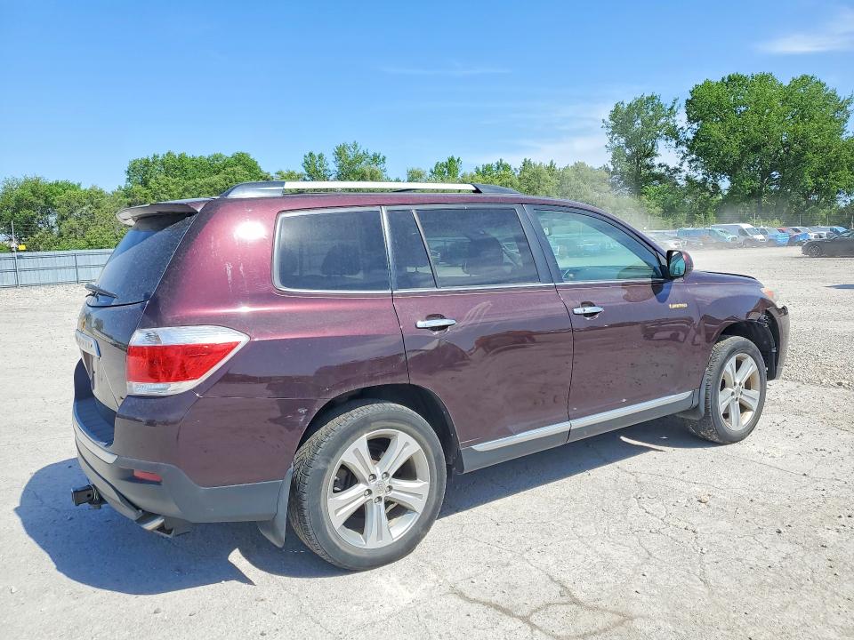 53507556 :رقم المزاد ، 5TDDK3EH4CS134216 vin ، 2012 Toyota Highlander مزاد بيع