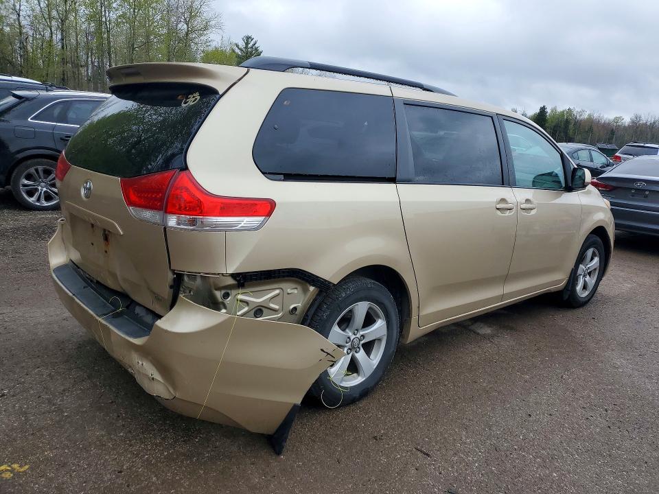 Продажа на аукционе авто 2011 Toyota Sienna, vin: 5TDKA3DC8BS005118, номер лота: 53736276