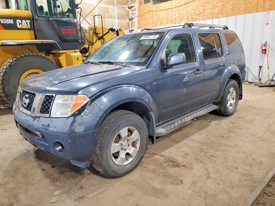 Auction sale of the 2005 Nissan Pathfinder, vin: 5N1AR18W15C705125, lot number: 55060216